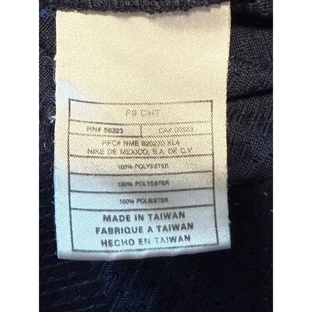 Men's Vintage Y2K Nike Navy Mesh Ringer Shirt - Size M